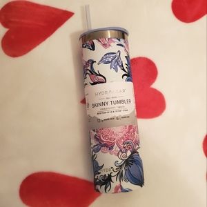 NEW Hydragear 30oz Skinny Watercolor   Mandala Tumbler Travel Cup with Straw